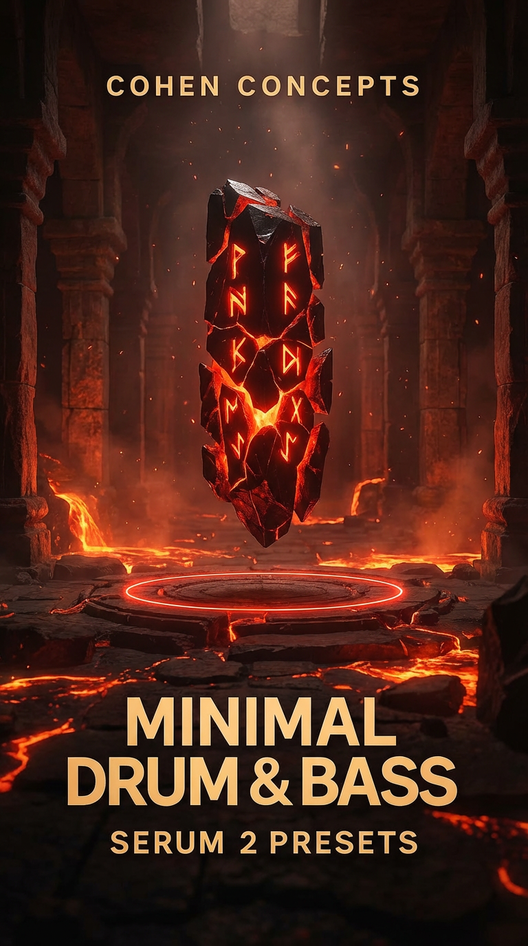 Minimal Drum & Bass Serum 2 Presets - 100 Pro DnB Sounds | Cohen Concepts