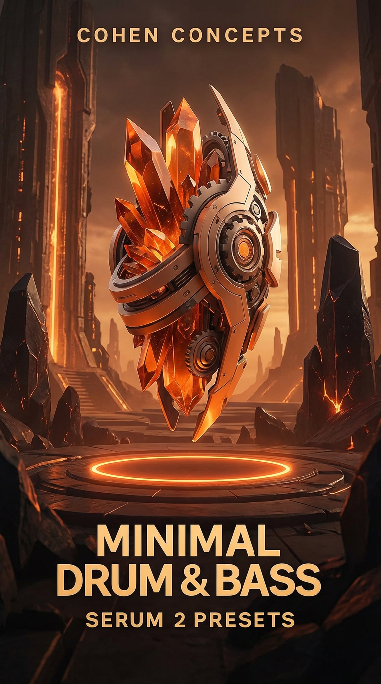 Minimal Drum & Bass Serum 2 Presets - 100 Pro DnB Sounds | Cohen Concepts