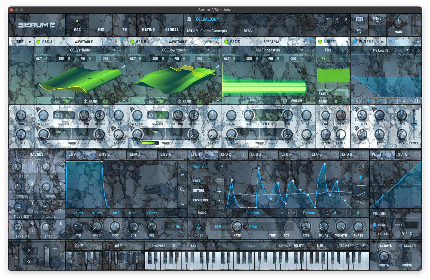 Serum 2 Skins - Marble Pack