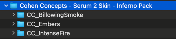 Serum 2 Skins - Inferno Pack