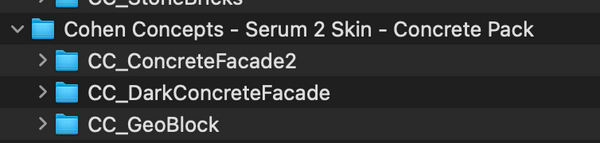 Serum 2 Skins - Concrete Pack